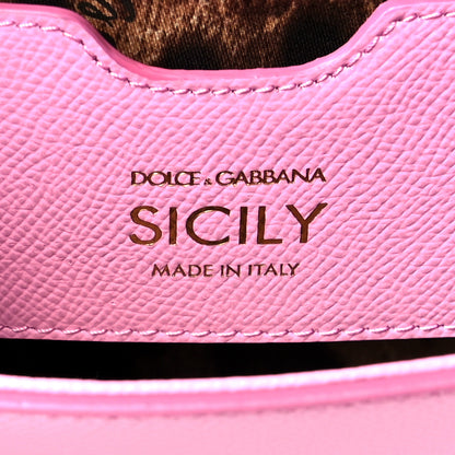 Dolce & Gabbana Dauphine Small Miss Sicily Satchel Rosa Chiaro 8 of 13