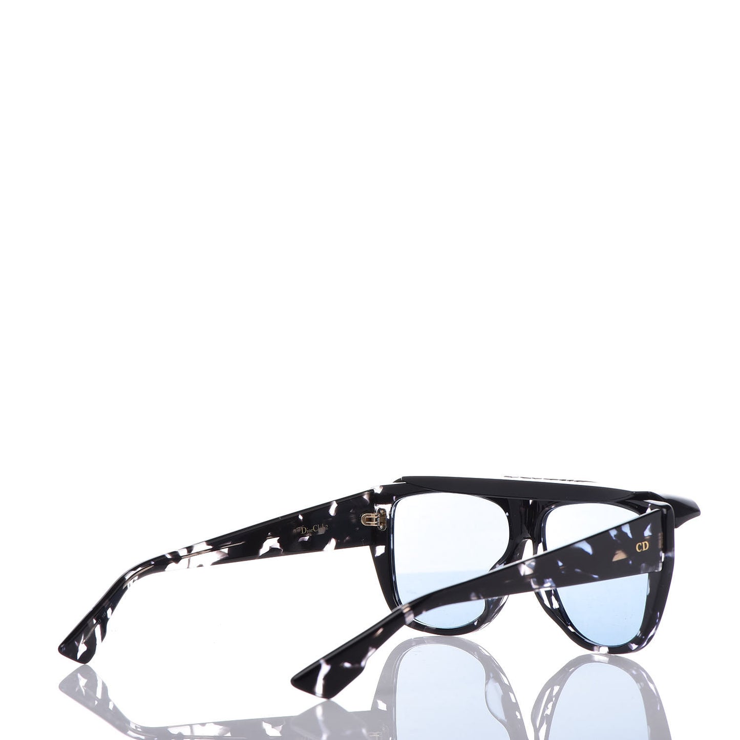 Club 2 Sunglasses Black Havana Blue