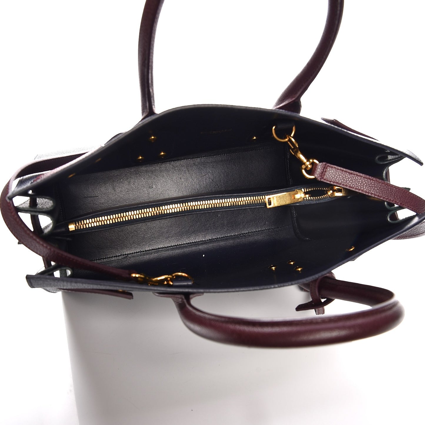 Grained Calfskin Small Sac De Jour Multi