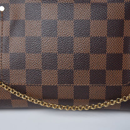 Louis Vuitton Damier Ebene Favorite MM 9 of 9