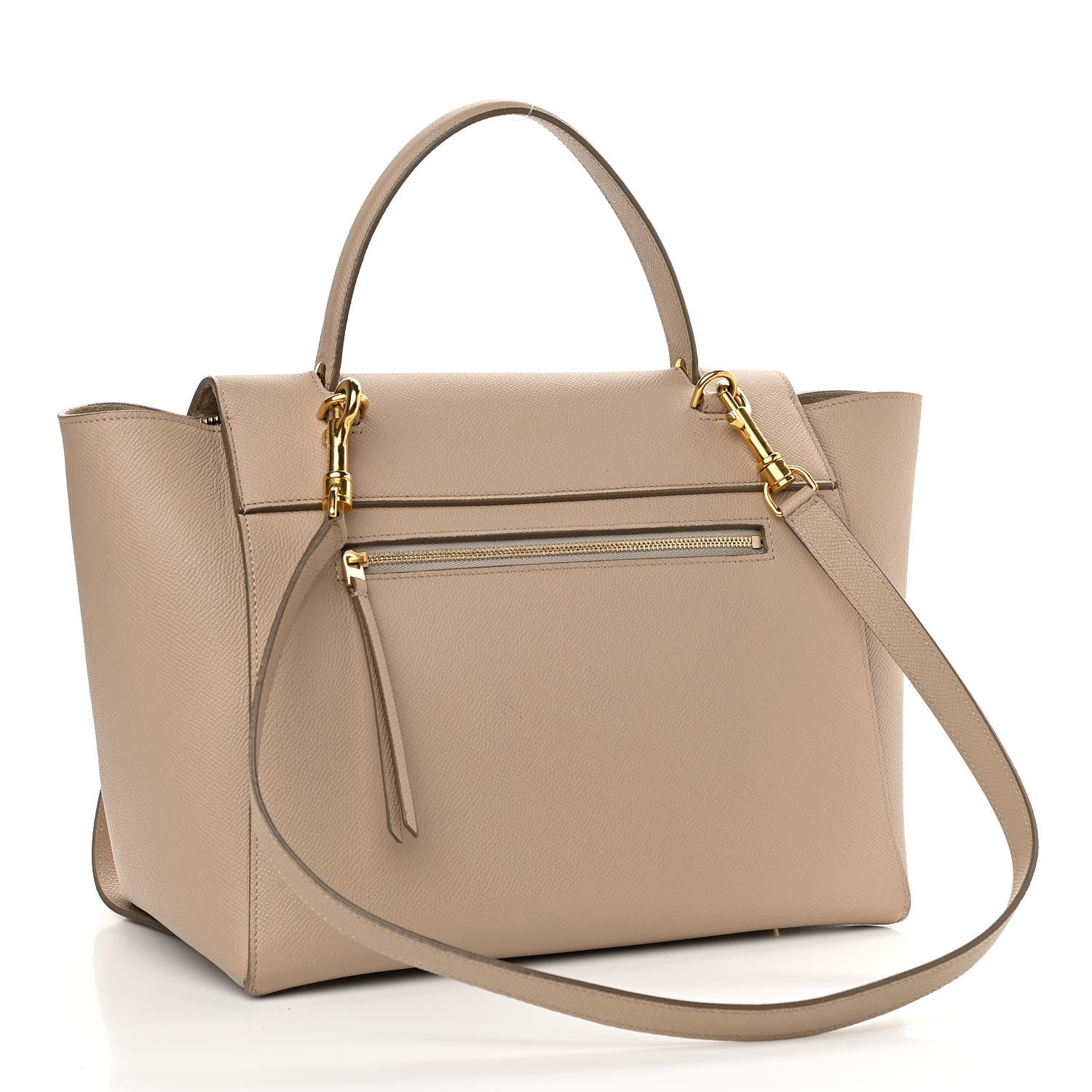 Celine Grained Calfskin Mini Belt Bag Light Taupe 3 of 12