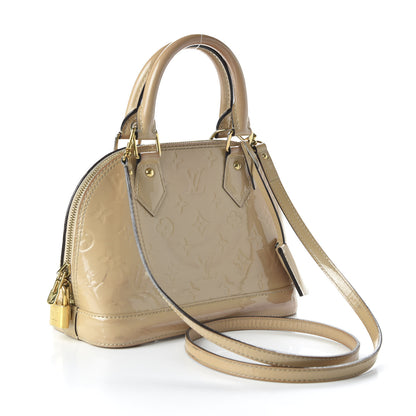 Louis Vuitton Vernis Alma BB Dune 3 of 10