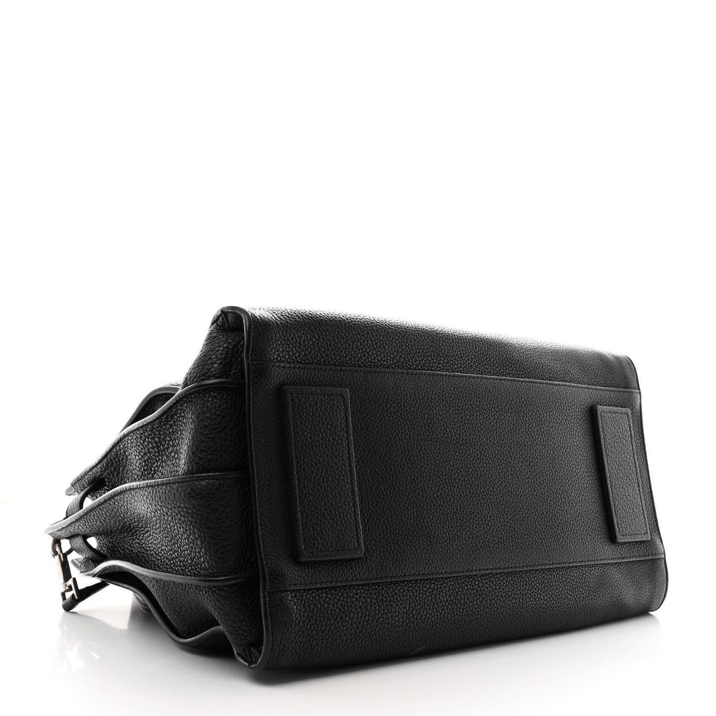 Grained Calfskin Small Supple Sac De Jour Black