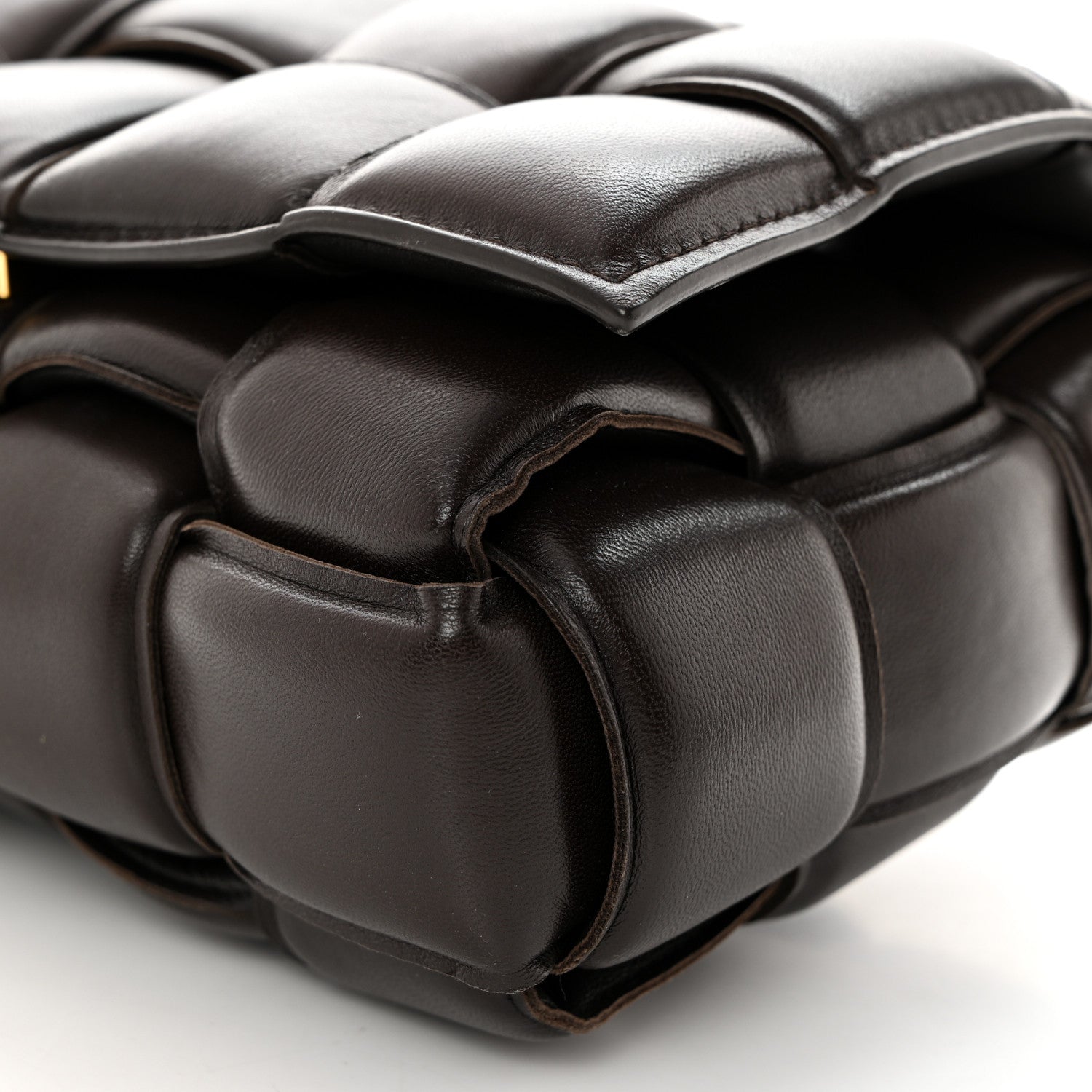 Bottega Veneta Nappa Maxi Intreccio Padded Cassette Crossbody Bag Fondant 10 of 10