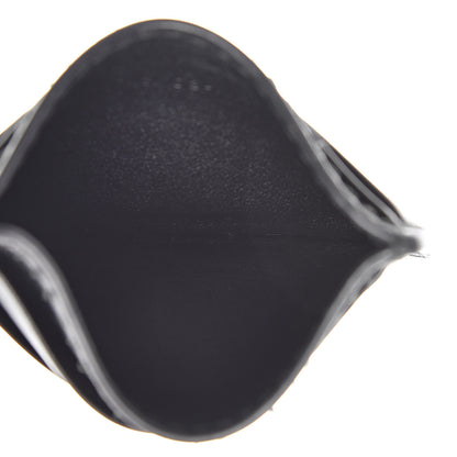 Christian Dior Calfskin D-Fence Card Holder Black 5 of 10