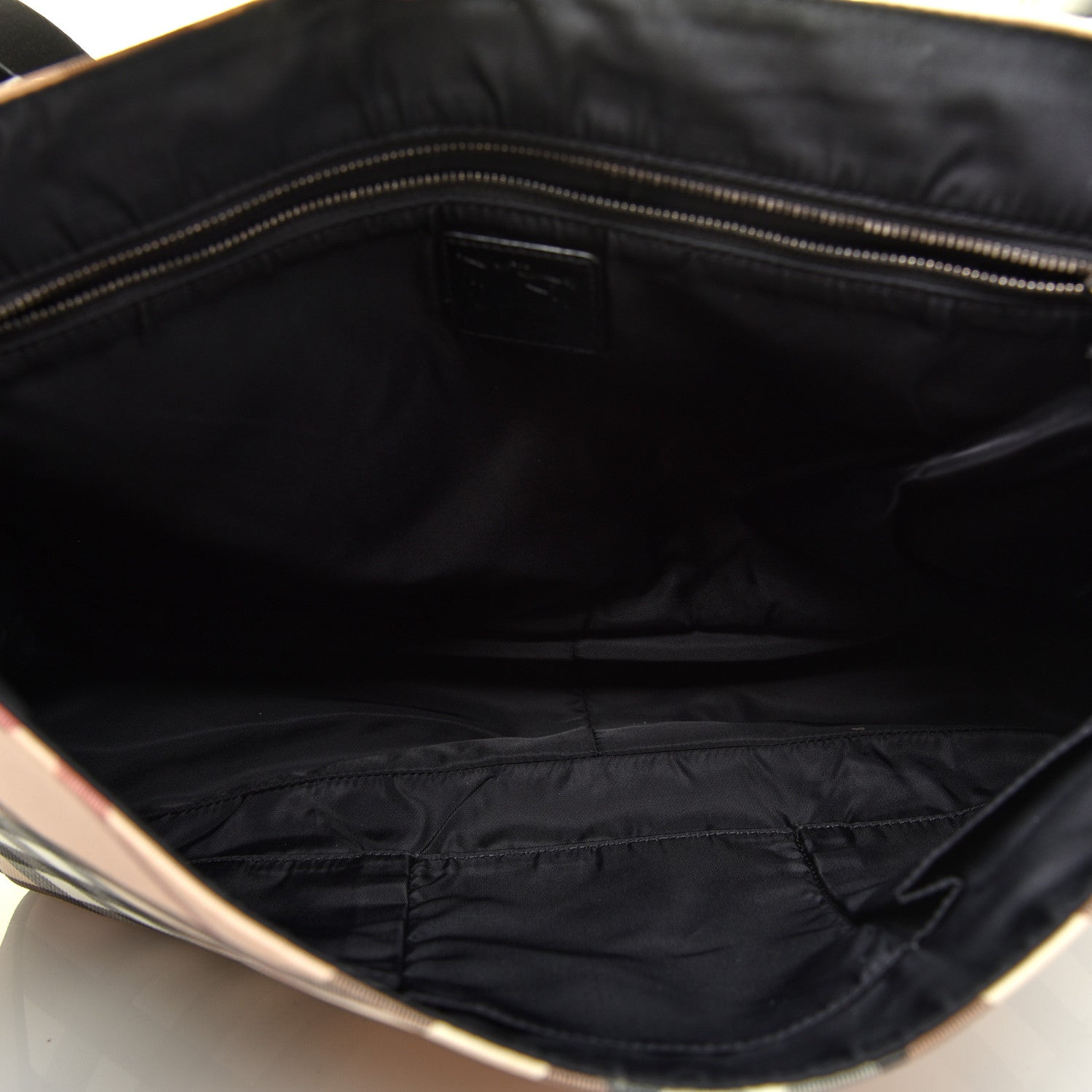 Burberry Nova Check Diaper Messenger Bag 5 of 13
