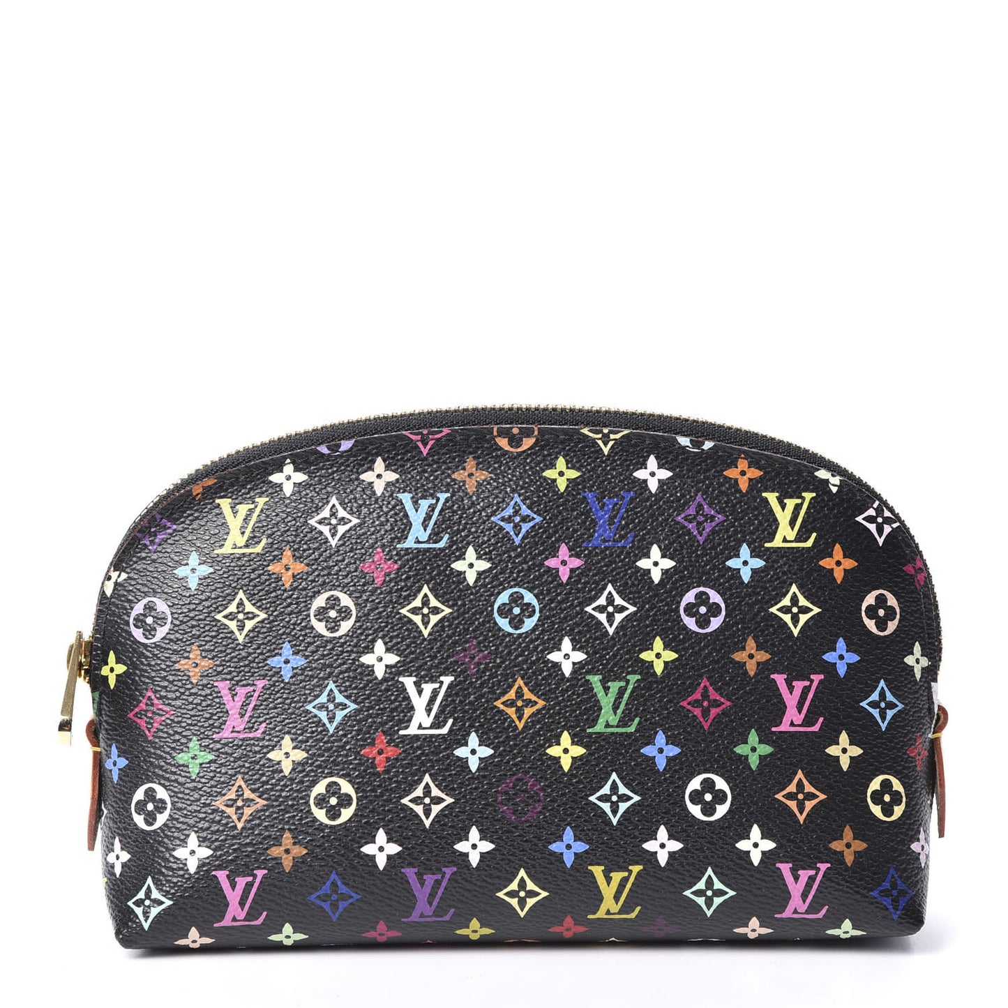 Monogram Multicolor Cosmetic Pouch Black Grenade