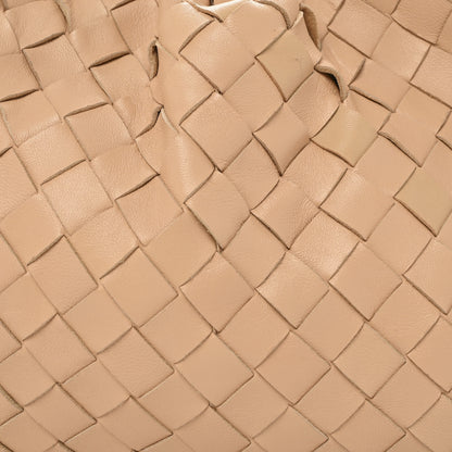 Bottega Veneta Nappa Maxi Intrecciato The Pouch Oversized Clutch Almond 8 of 12