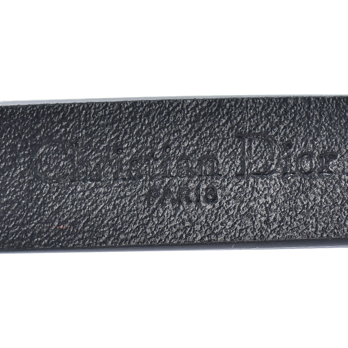 Calfskin My ABDior Double Bracelet Black