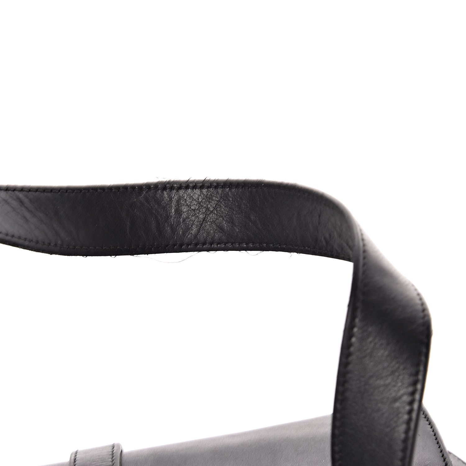 Saint Laurent Smooth Calfskin Medium Classic Monogram Universite Bag Black 15 of 16