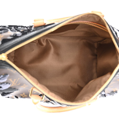 Louis Vuitton Monogram Fleur De Jais Sequins Speedy 30 5 of 13