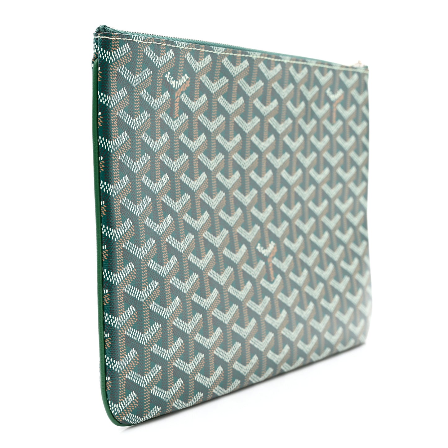 Goyardine Senat Pochette MM Green