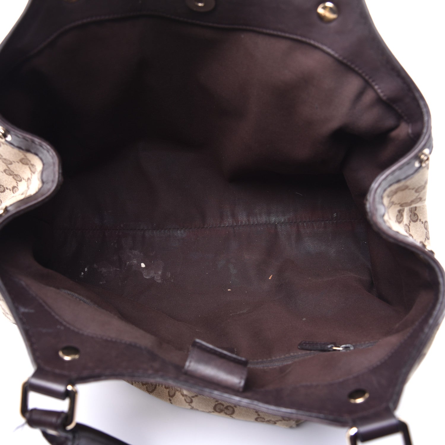 Gucci Monogram Medium Sukey Tote Dark Brown 5 of 13