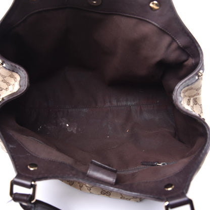 Gucci Monogram Medium Sukey Tote Dark Brown 5 of 13