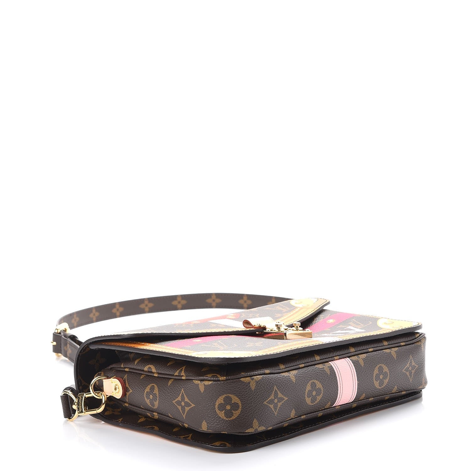 Louis Vuitton Monogram Summer Trunks Pochette Metis 4 of 8