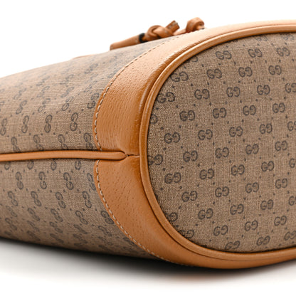Gucci X DISNEY Mini Vintage GG Supreme Monogram Bucket Bag Beige Vintage Sun Oil 9 of 9