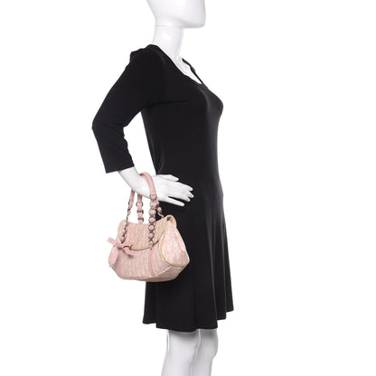 Christian Dior Monogram Romantique Trotter Bag Rose 2 of 14