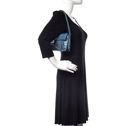 Fendi Nappa Baguette Blue 2 of 9