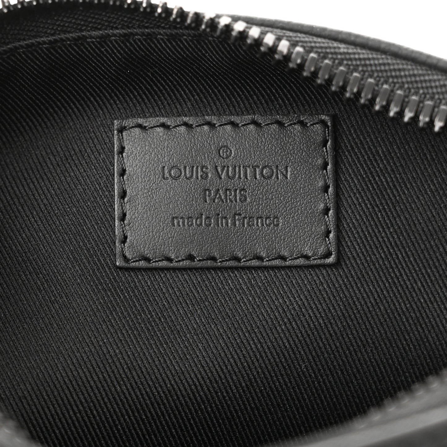 Grained Calfskin Aerogram Keepall XS Black