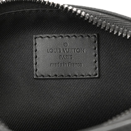 Louis Vuitton Grained Calfskin Aerogram Keepall XS Black 6 of 10