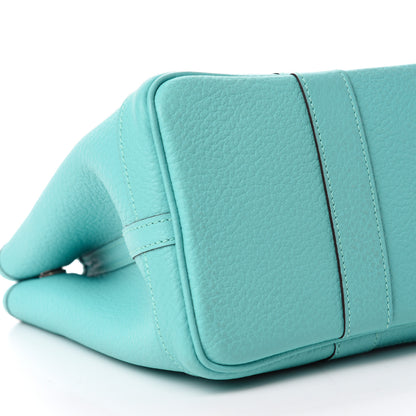 Hermes Vache Country Garden Party 30 TPM Bleu Atoll 6 of 11
