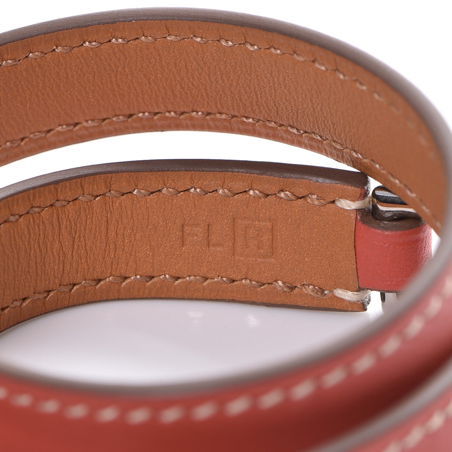Hermes Swift Rivale Double Tour Bracelet XS Sanguine 4 of 7