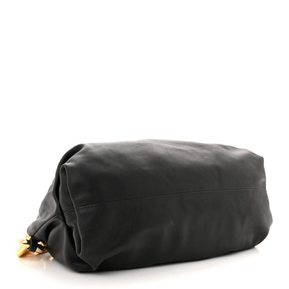 Bottega Veneta Calfskin The Pouch Chain Black 4 of 11