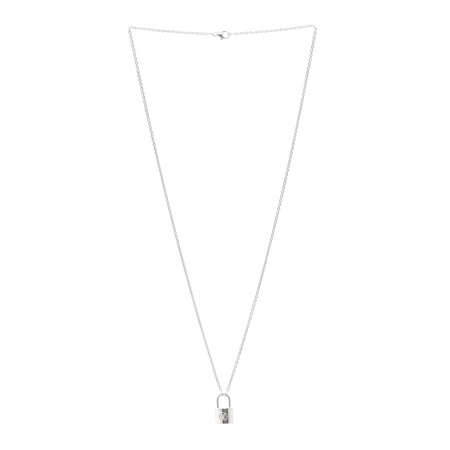 Sterling Silver Lockit Necklace