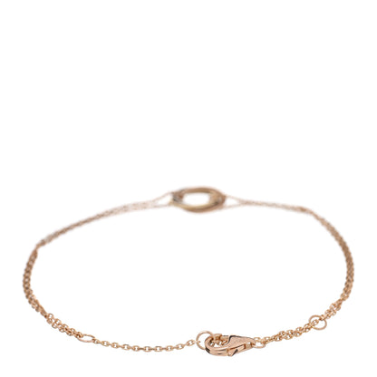 Cartier 18K Pink Yellow White Gold Trinity Bracelet 2 of 3