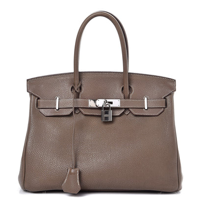 Hermes Togo Birkin 30 Etoupe 1 of 32