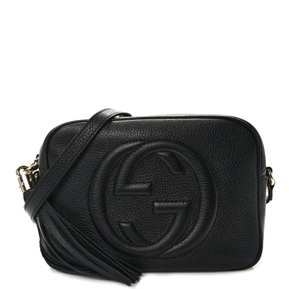Gucci Pebbled Calfskin Small Soho Disco Bag Black 1 of 15
