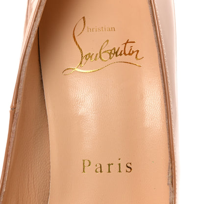 Christian Louboutin Patent Bianca 140 Pumps 35 Nude 7 of 15