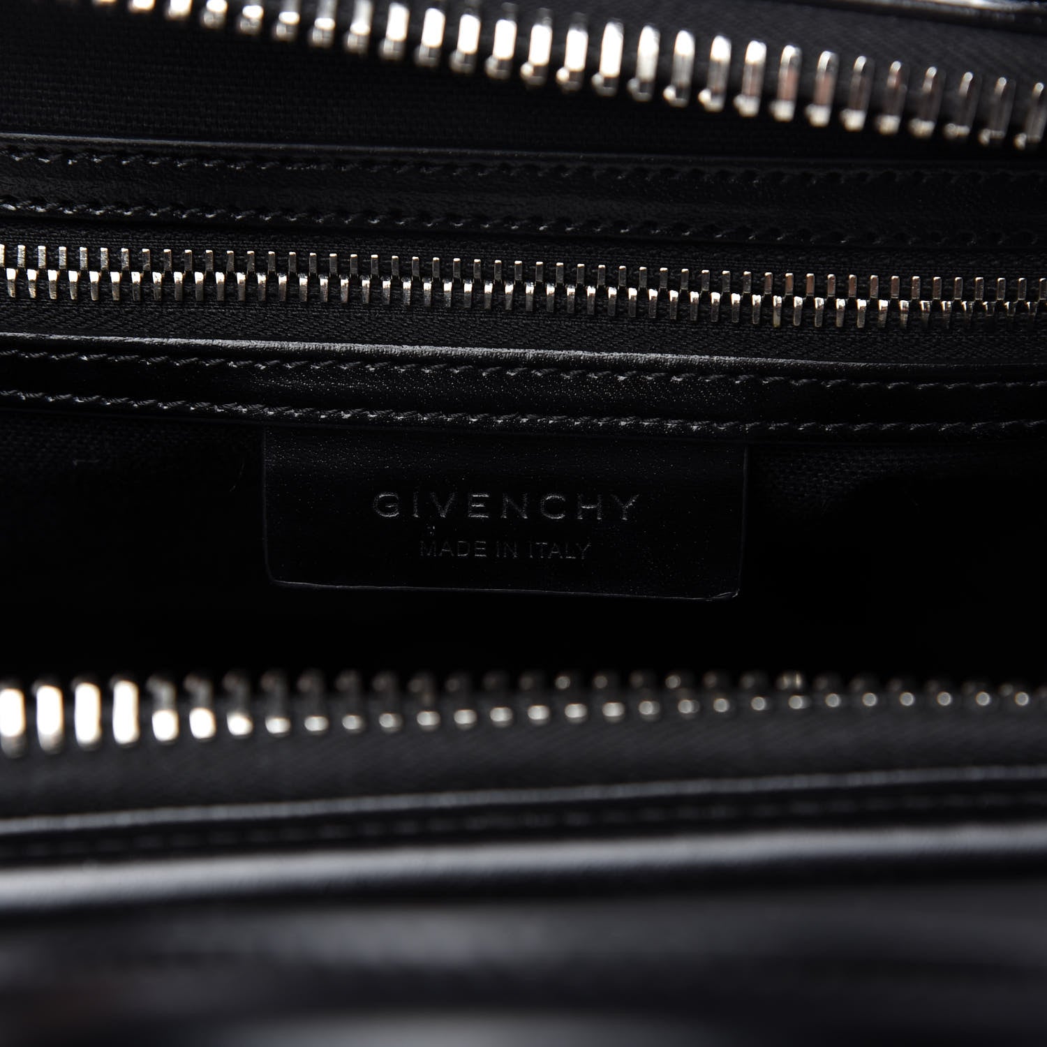 Givenchy Shiny Lord Calfskin Medium Antigona Black 8 of 10