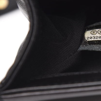 Chanel Lambskin Quilted Small Boy Flap Black 7 of 14