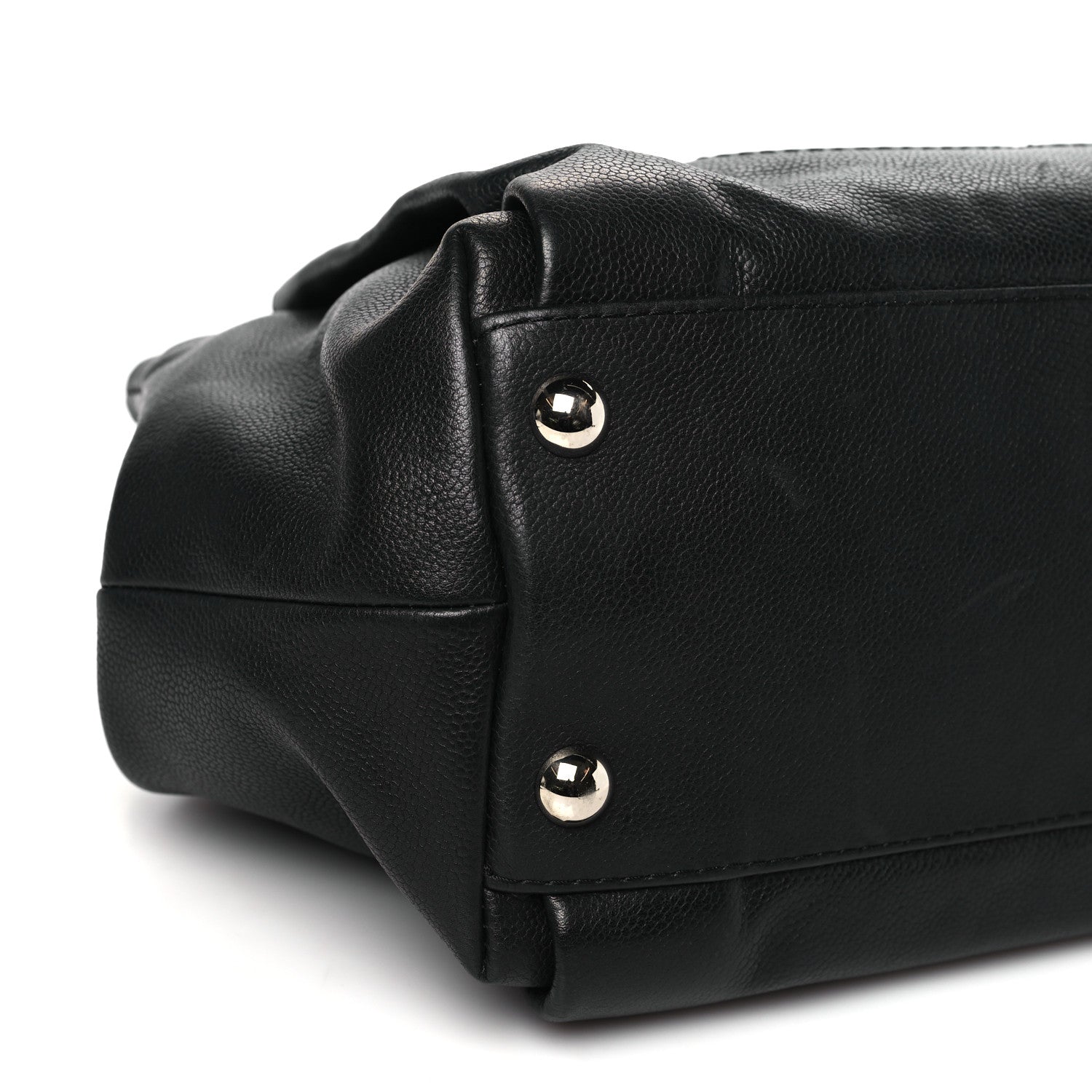 Chanel Caviar Large CC Tuck Tote Black 9 of 10