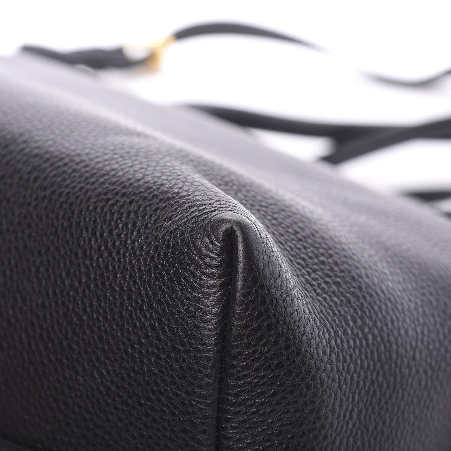 Prada Vitello Daino Tote Black 11 of 15