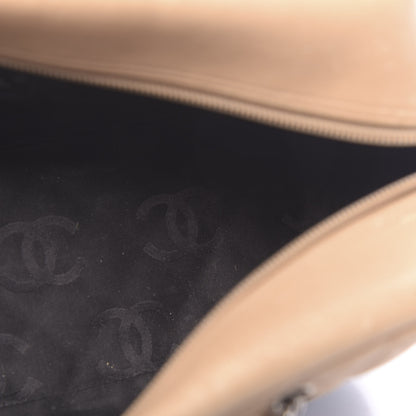 Chanel Calfskin Quilted Large Cambon Bowler Beige Black 8 of 18