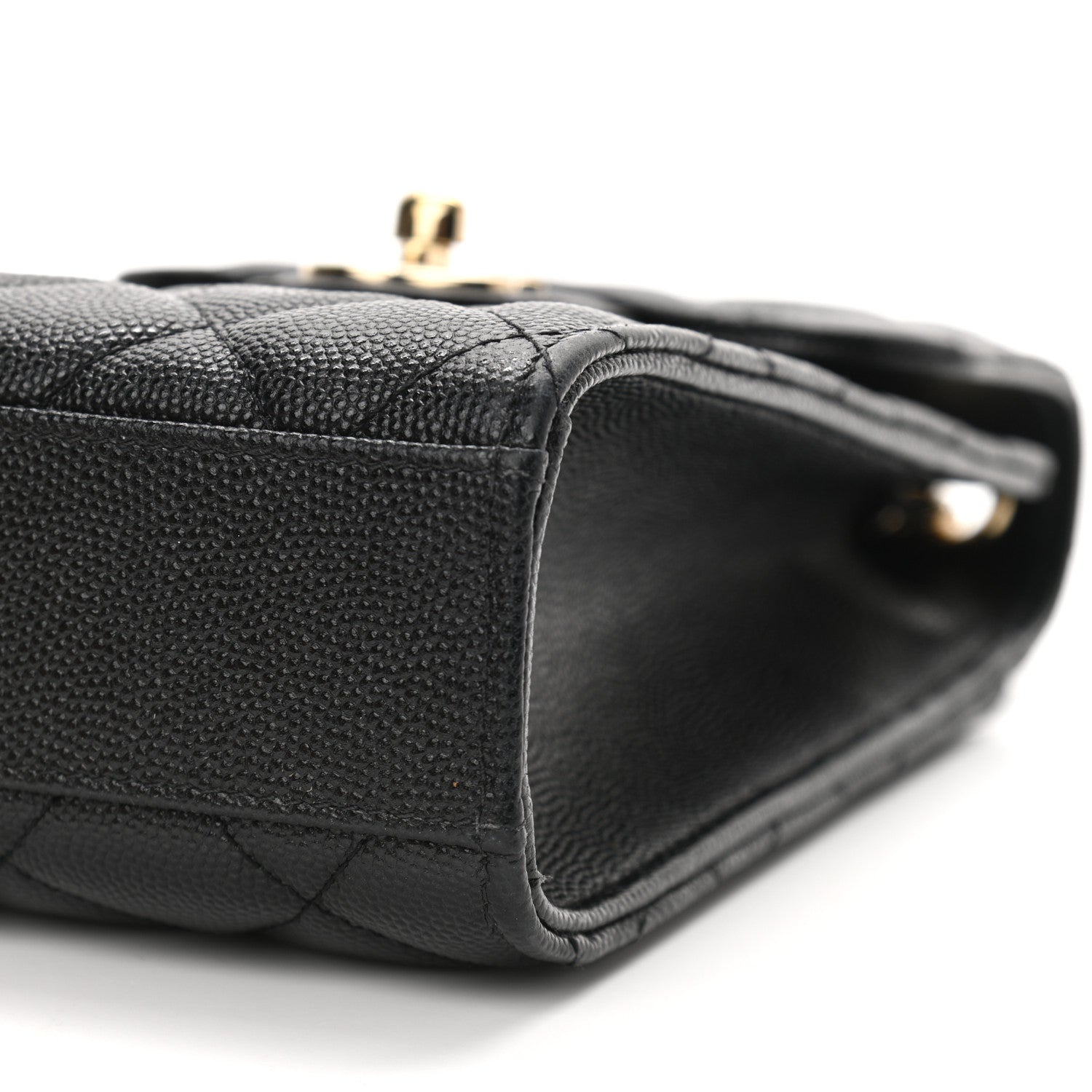 Chanel Caviar Quilted Classic Phone Holder Black 11 of 12