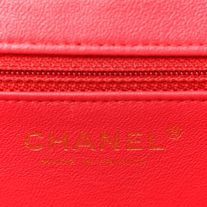 Chanel Lambskin Quilted Timeless Clutch Fuchsia 6 of 10