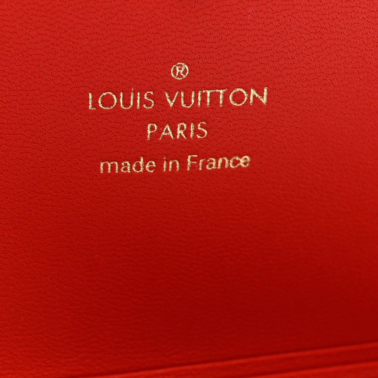 Monogram Medium Kirigami Pochette Insert Coquelicot