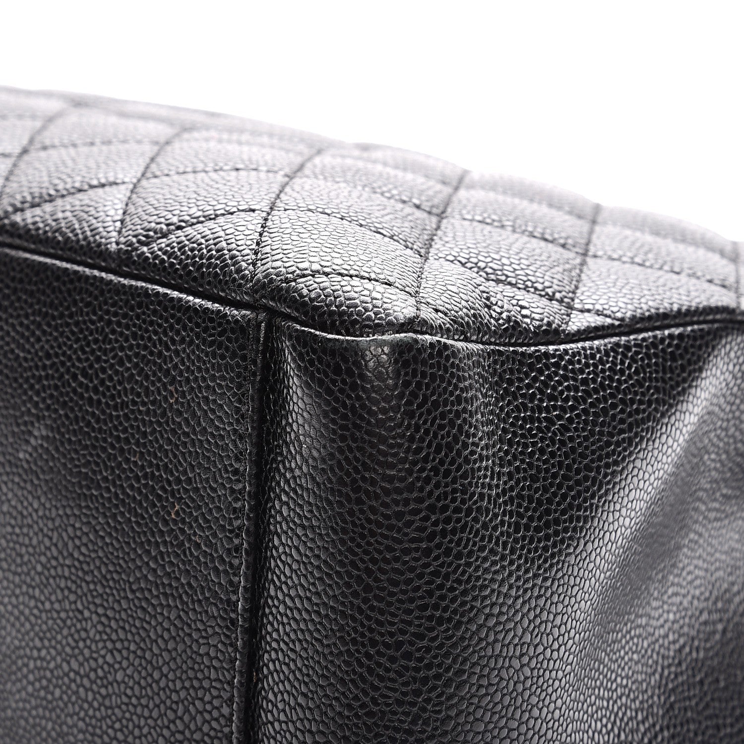 Chanel Caviar Quilted Grand Shopping Tote GST Black 9 of 11