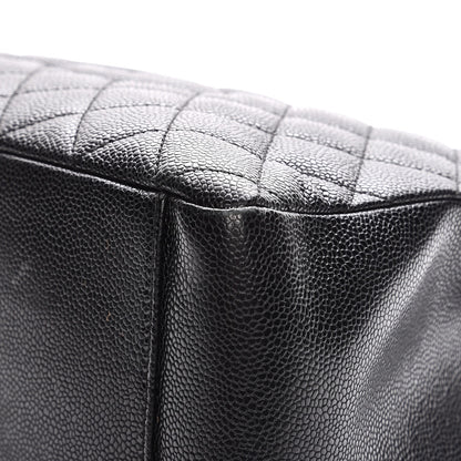 Chanel Caviar Quilted Grand Shopping Tote GST Black 9 of 11