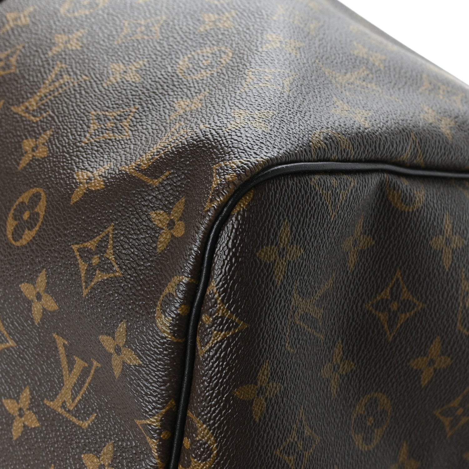 Louis Vuitton Monogram Macassar Keepall Bandouliere 55 8 of 10