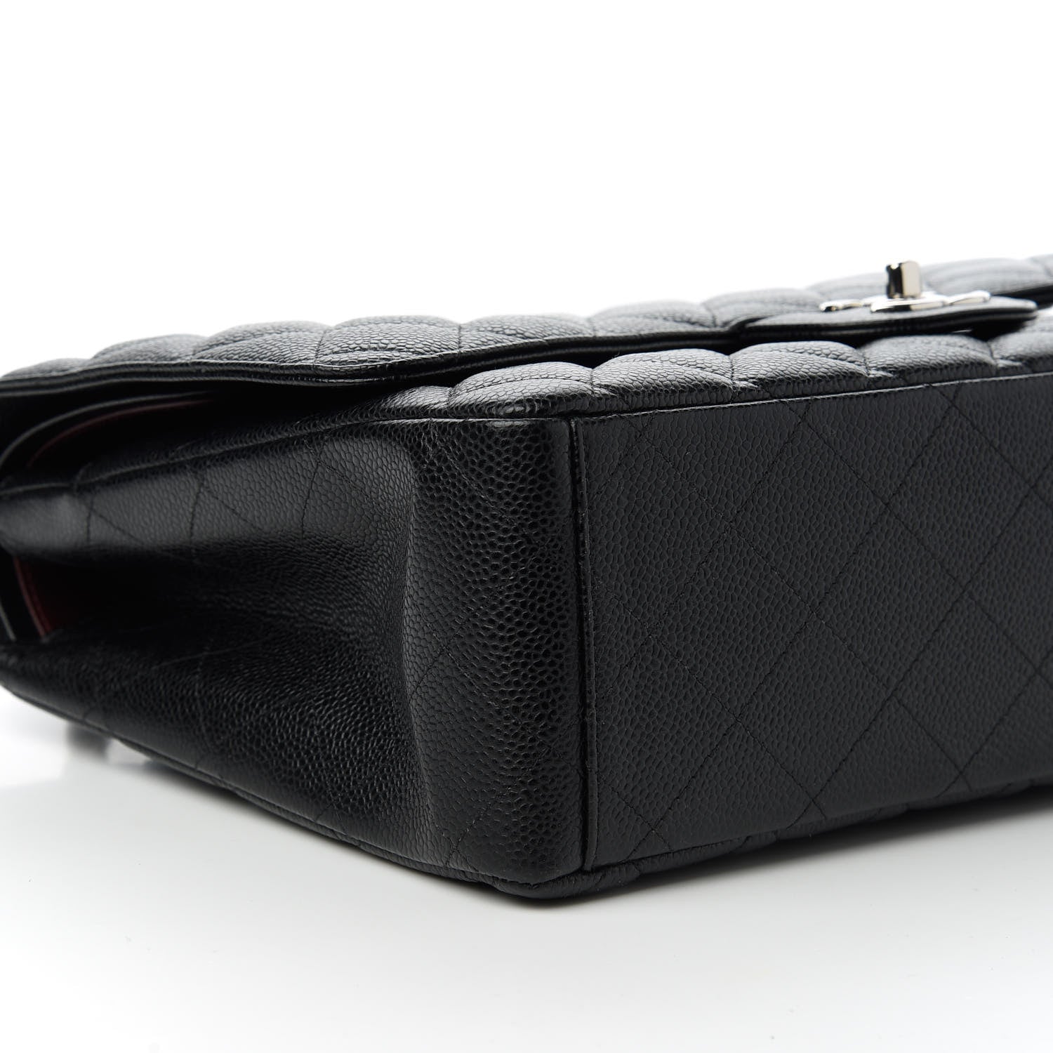 Chanel Caviar Quilted Maxi Double Flap Black 6 of 10