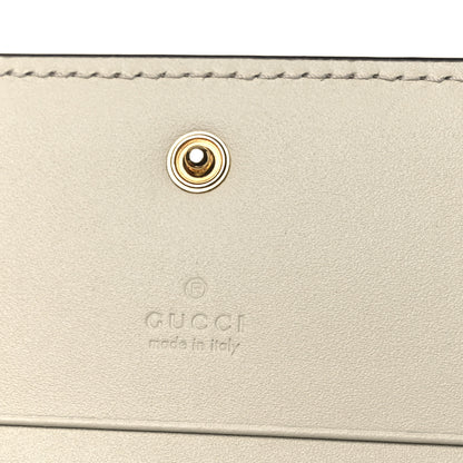 Gucci GG Supreme Monogram Les Pommes Card Case Wallet Beige Multicolor Mystic White 6 of 8