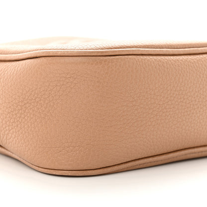 Gucci Pebbled Calfskin Small Soho Disco Bag Camelia 9 of 12