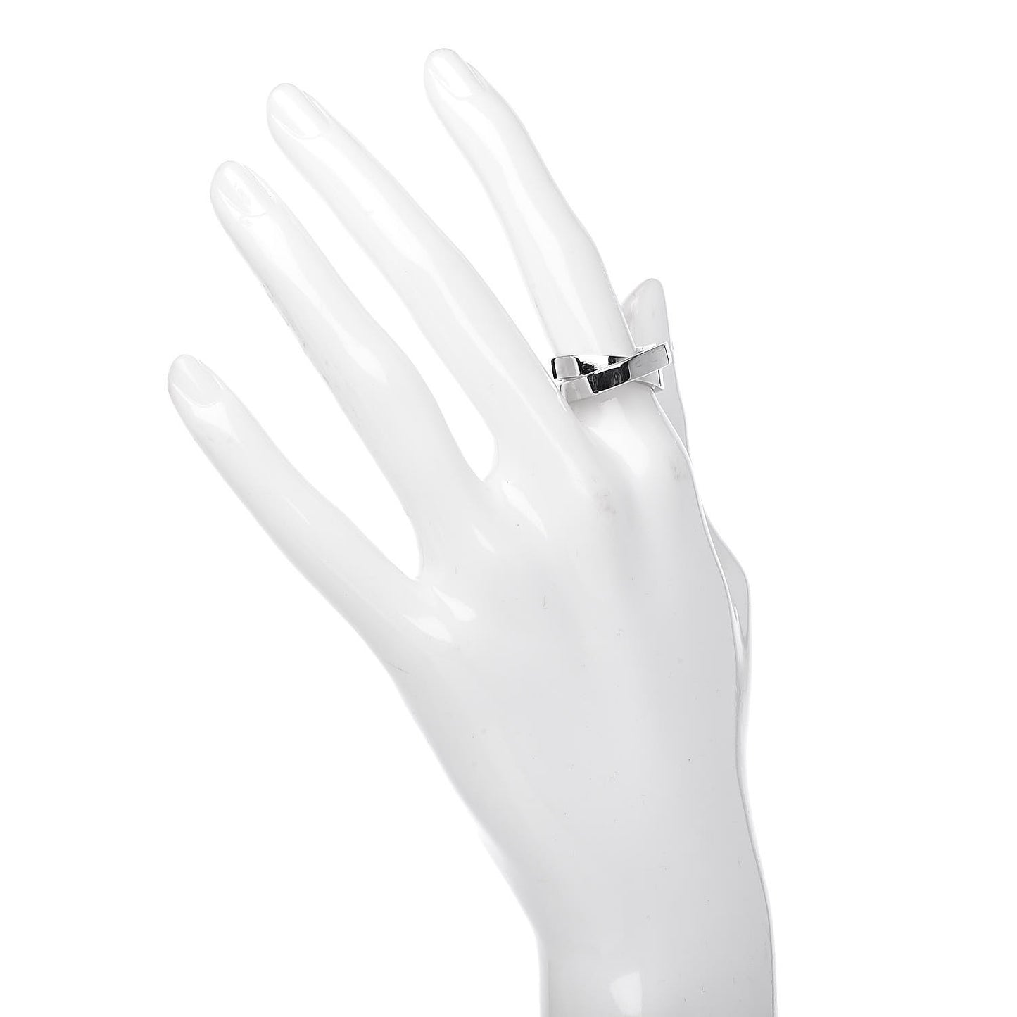 18K White Gold 9mm Paris Nouvelle Vague Ring 51 5.75