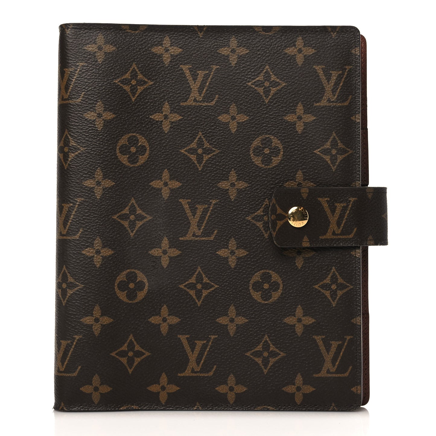 Monogram Large Ring Agenda Cover