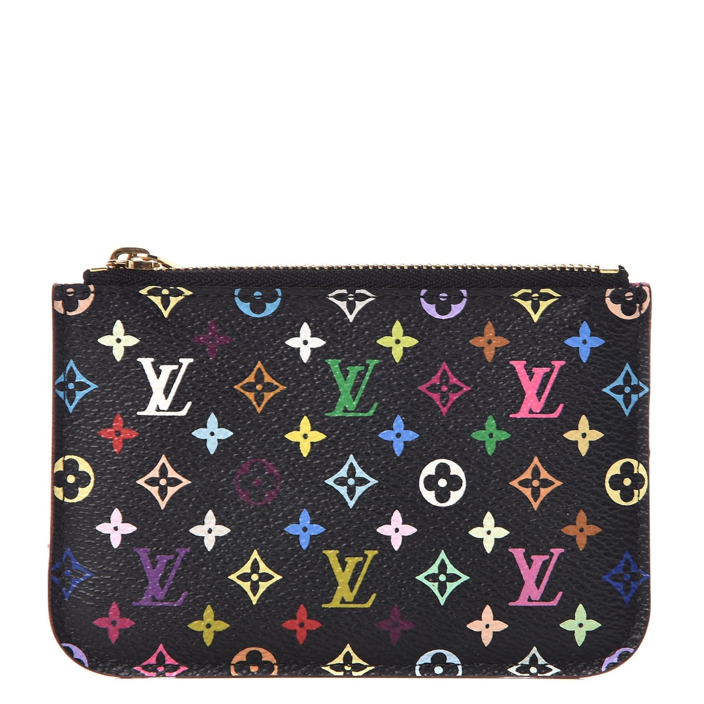Monogram Multicolor Key Pouch Black Grenade