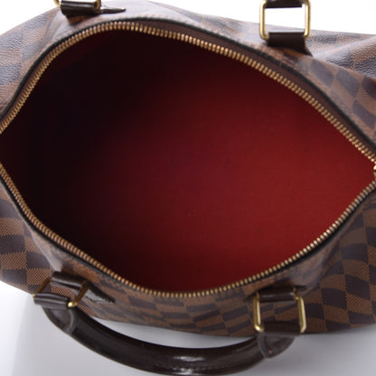 Louis Vuitton Damier Ebene Speedy 30 6 of 12